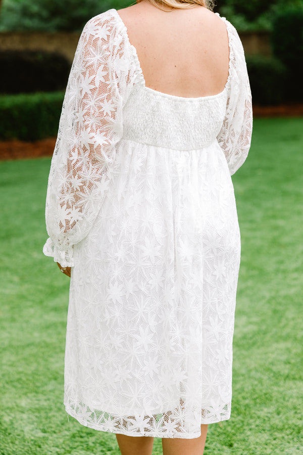 True Pure Bliss Kleid, Weiß