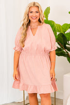 True To Me Kleid, Rouge