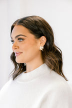 Try To Find It Earrings, Gold