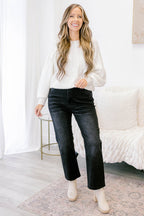 Unbothered By You Jeans, Black