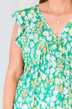 Understanding Your Love Babydoll Top, Green