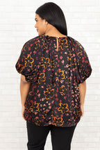 Unforgettable Compliment Top, Black