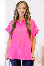 Up In The Air Top, Neonfuchsia