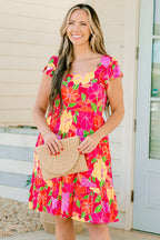 Vacay All Day Kleid, Fuchsia