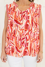 Vacay Escape Top, Beige