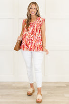 Vacay Escape Top, Beige