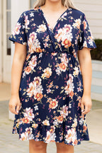 Valley Gal Dress, Navy