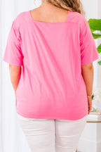 Vivid Imagination Top, Pink