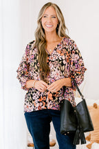 Walk Into The Sunshine Top, Black Multi