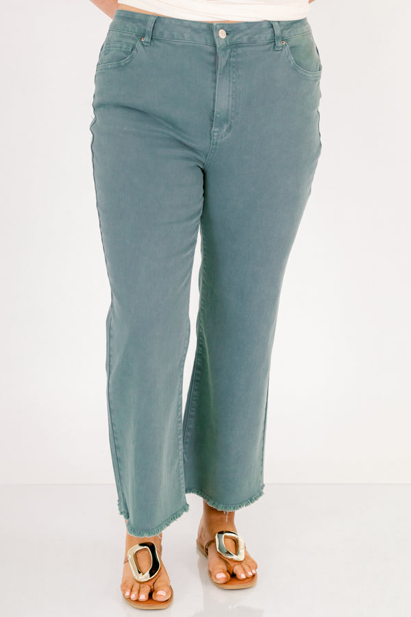 Jeans „Walk This Way“, Petrol