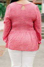 Wallflower Kisses Top, Dusty Rose