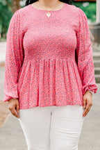Wallflower Kisses Top, Dusty Rose