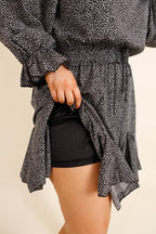 Warming Up To You Romper, Black