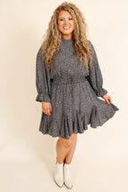 Warming Up To You Romper, Black