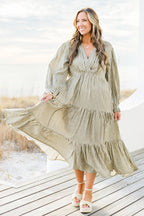 Weekend Daydream Midi Dress, Grey