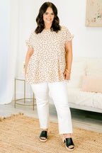 Weekend Ready Top, Tan