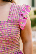 Weekend Staycation Dress, Pink