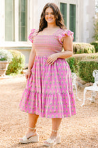 Weekend Staycation Dress, Pink