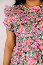 Well Within Top, Pink Floral