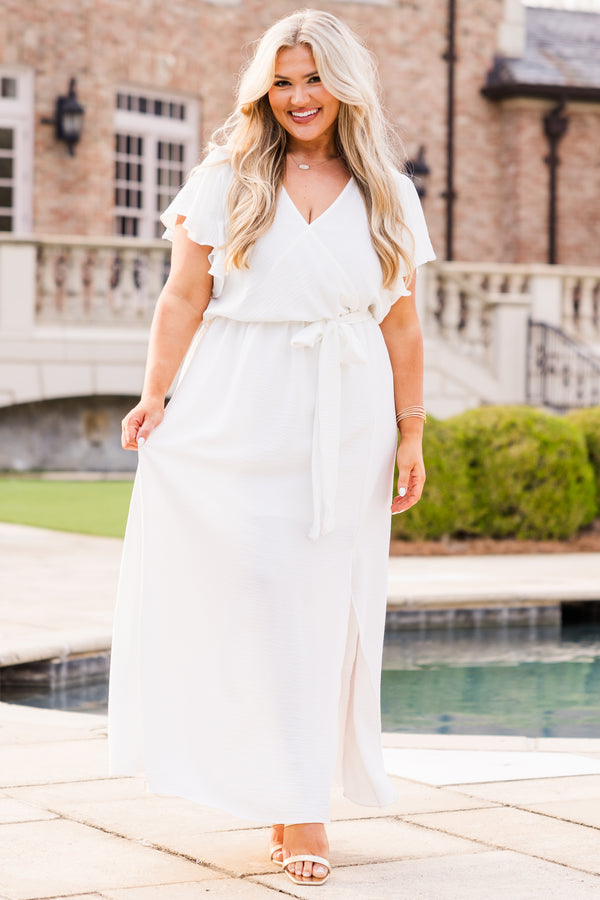 West Coast Sun Dress, White