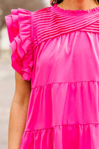What A Vision Dress, Pink