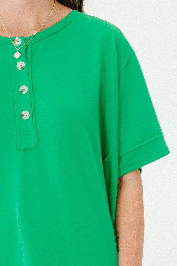 What Is It Top, Kelly Green