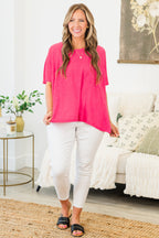 What Is The Call Top, Hot Pink