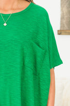 What Is The Call Top, Kelly Green