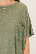 What Is The Call Top, Light Olive