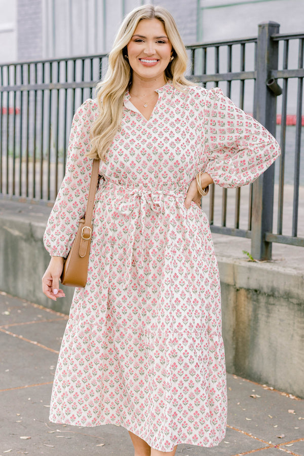 What It's All About Dress, Cream