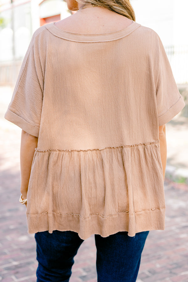 Was sollen wir heute tun, Top, Brown