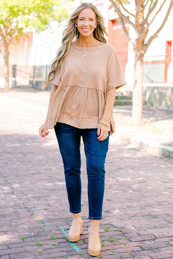 Was sollen wir heute tun, Top, Brown