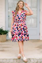 What The Future Holds Dress, Navy