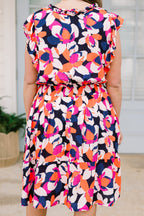 What The Future Holds Dress, Navy