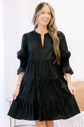What You Know Dress, Black