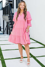 What You Know Dress, Pink
