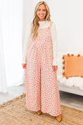 Where We Began Jumpsuit, Cream Multi