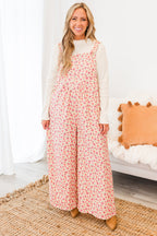 Where We Began Jumpsuit, Cream Multi
