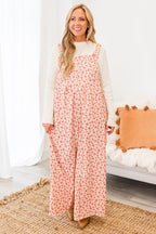 Where We Began Jumpsuit, Cream Multi