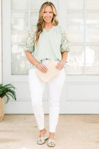 Wherever We Go Jeans, White
