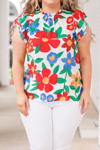 Whirlwind Passion Top, White