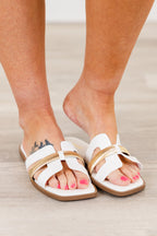 Wildflower Wander Sandals, White