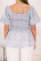 Will Be Back Top, Blue