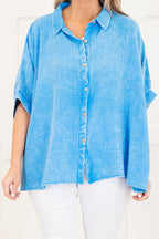 Wistful Weekend Top, Deep Sky