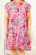 Kleid „World Is Your Oyster“, Pink