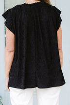 Worth My While Top, Black