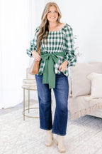 Worth The Mention Top, Green