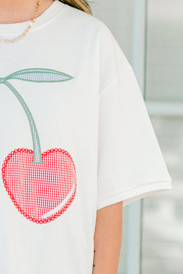 You Are Sweet Top, White