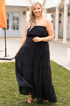 You Know The Deal Maxi Dress, Black