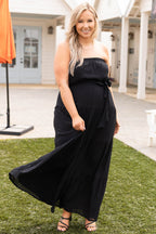 You Know The Deal Maxi Dress, Black